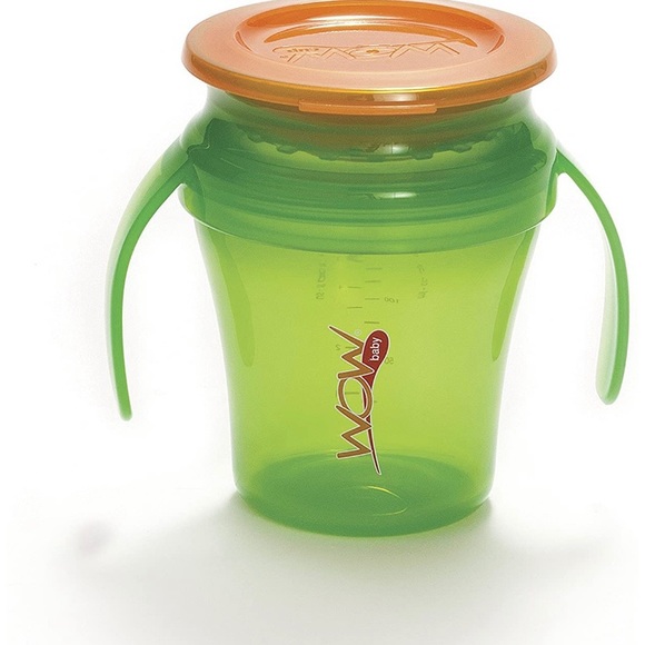WOW Baby 360 Sippy Training Cup Green - Picture 2 of 9